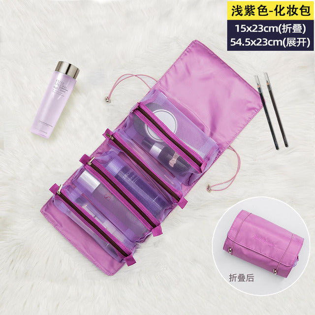 Foldable Nylon Cosmetic Bag